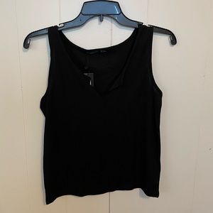 Nasty Gal black tank top